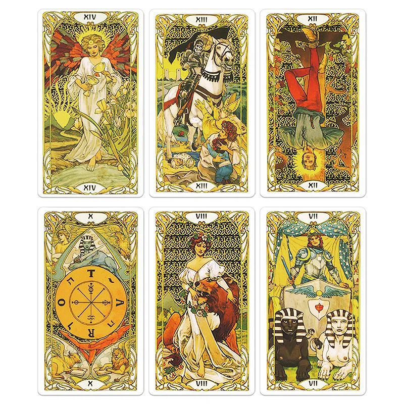 Gold Leaf Bronzing Tarot Card