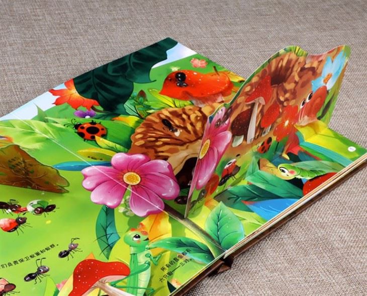 Pop Up Colouring Book